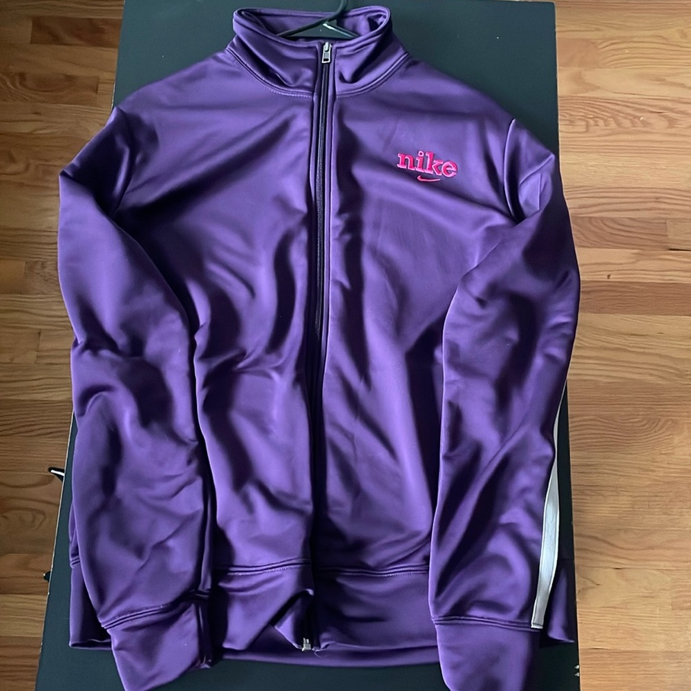 Nike Purple Zip Up XXL